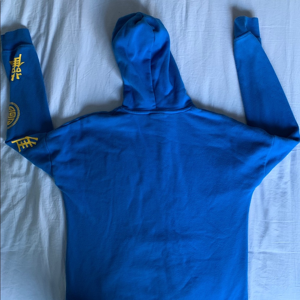 Trendy Blue Dragon Hoodie